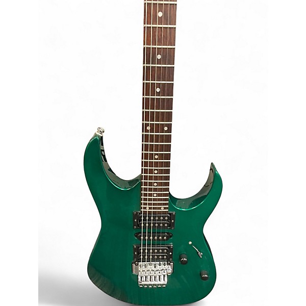 Used Ibanez RG270 Dark Greren Solid Body Electric Guitar