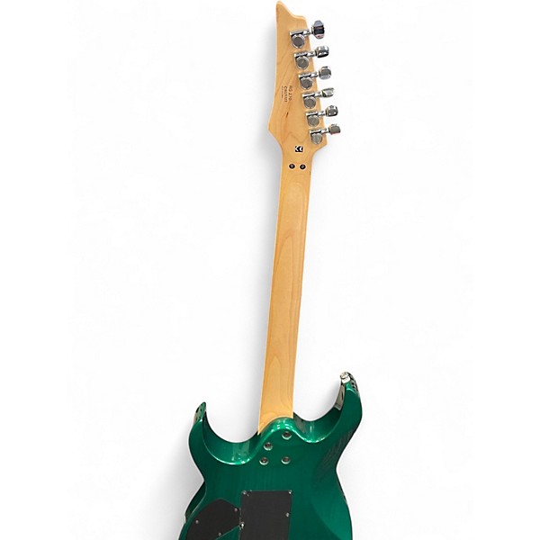 Used Ibanez RG270 Dark Greren Solid Body Electric Guitar