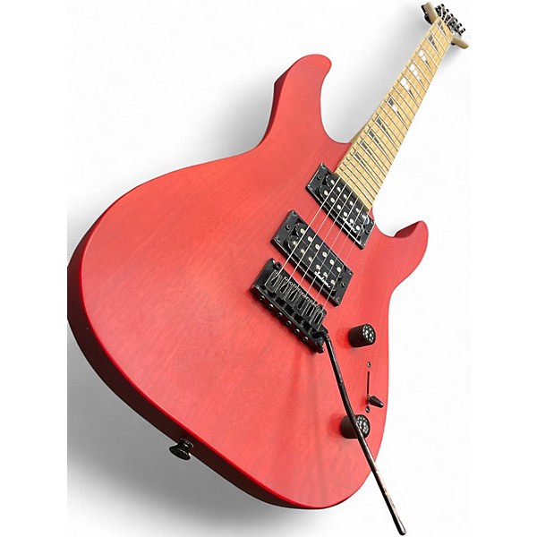 Used Jackson JS22 Dinky Red Solid Body Electric Guitar