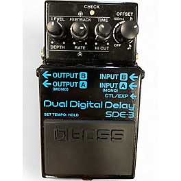 Used BOSS SDE-3 Effect Pedal