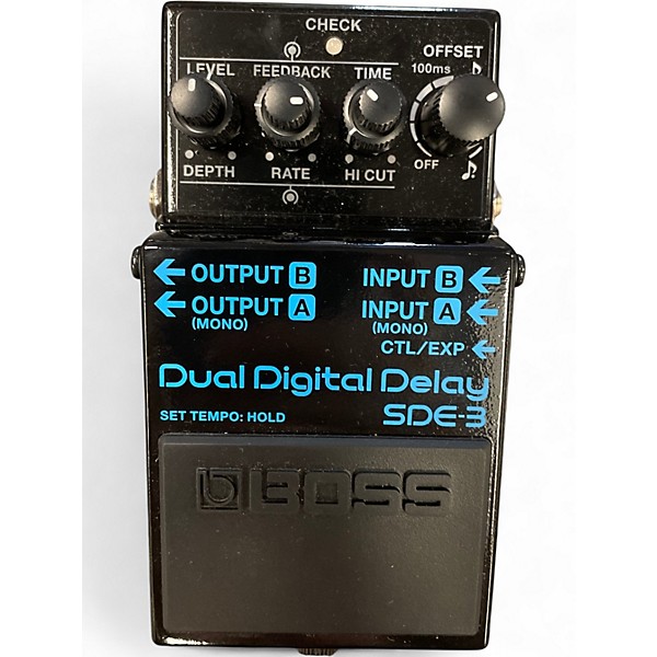 Used BOSS SDE-3 Effect Pedal