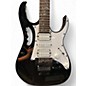 Used Ibanez JEMJR Black Solid Body Electric Guitar