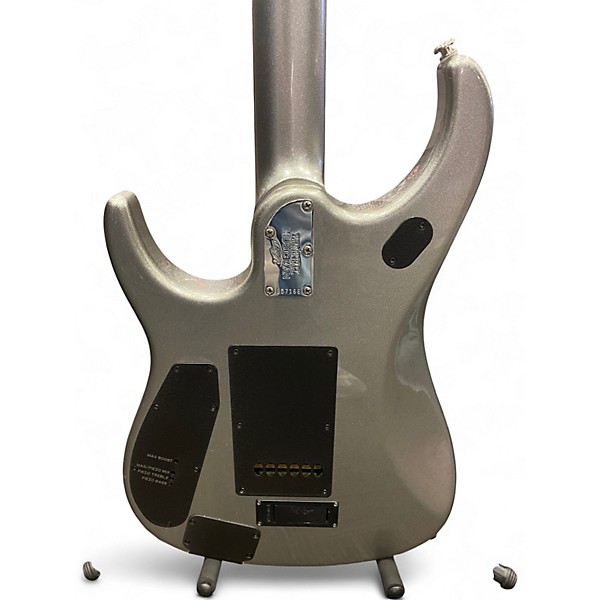 Used Ernie Ball Music Man JP13 John Petrucci Silver Solid Body Electric Guitar