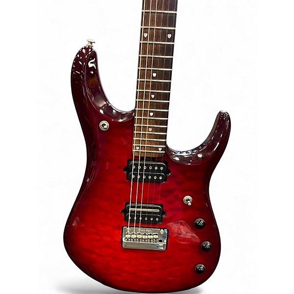 Used Ernie Ball Music Man JP6 John Petrucci Signature Solar Burst Solid Body Electric Guitar