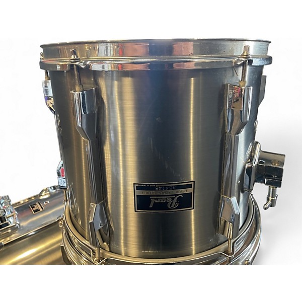 Used Pearl 4 Piece Export Silver Drum Kit