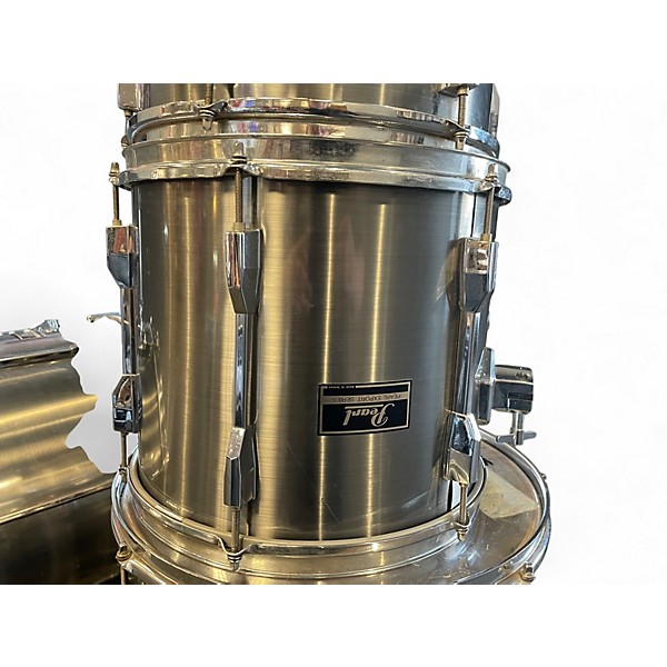 Used Pearl 4 Piece Export Silver Drum Kit