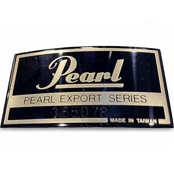 Used Pearl 4 Piece Export Silver Drum Kit