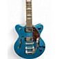 Used Gretsch Guitars G2657T Blue Hollow Body Electric Guitar