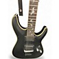 Used Schecter Guitar Research Damien 6 Trans Black Solid Body Electric Guitar