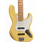 Used 2022 Fender Player Jazz Bass Buttercream Electric Bass Guitar