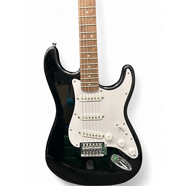 Used Squier Affinity Stratocaster Black Solid Body Electric Guitar