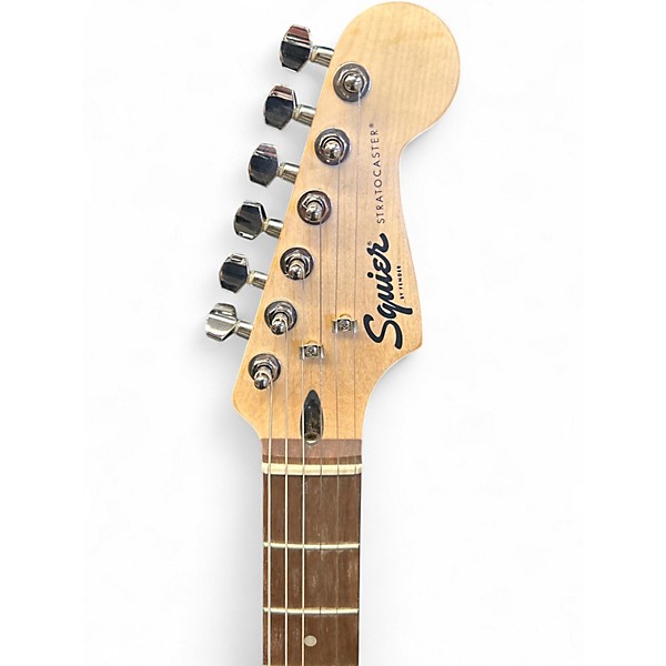 Used Squier Affinity Stratocaster Black Solid Body Electric Guitar