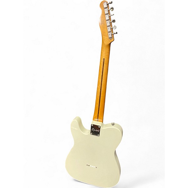 Used Squier Classic Vibe 70s Thinline Telecaster Olympic White Hollow Body Electric Guitar