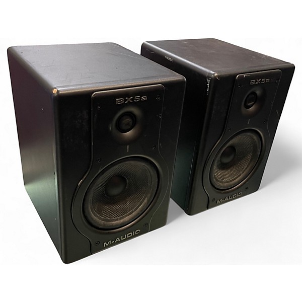 Used M-audio BX5A STUDIO MONITOR PAIR Powered Monitor