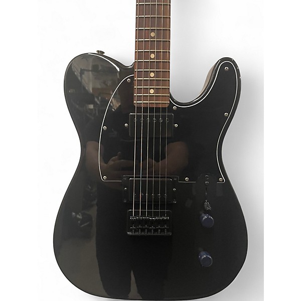 Used Fender Player II Telecaster HH Black Solid Body Electric Guitar