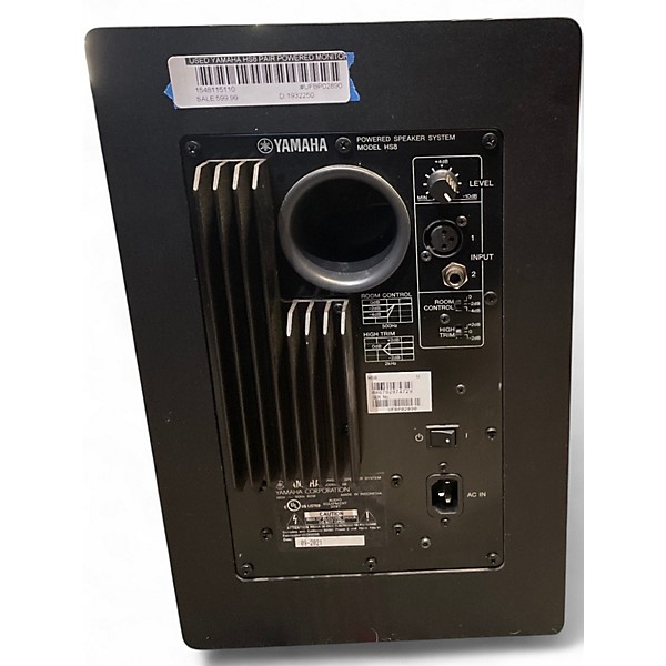Used Yamaha HS8 Pair Powered Monitor