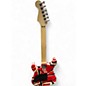 Used EVH Striped Series Red White and Blue Solid Body Electric Guitar