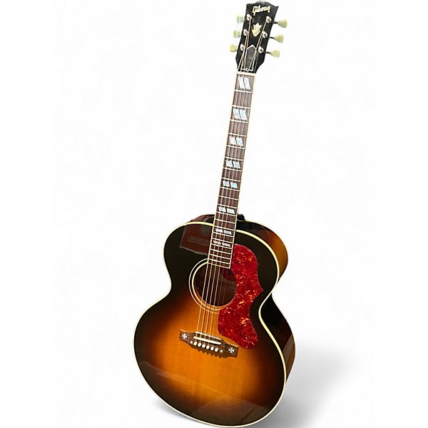 Used Gibson J 185 SUNBURST Acoustic Guitar