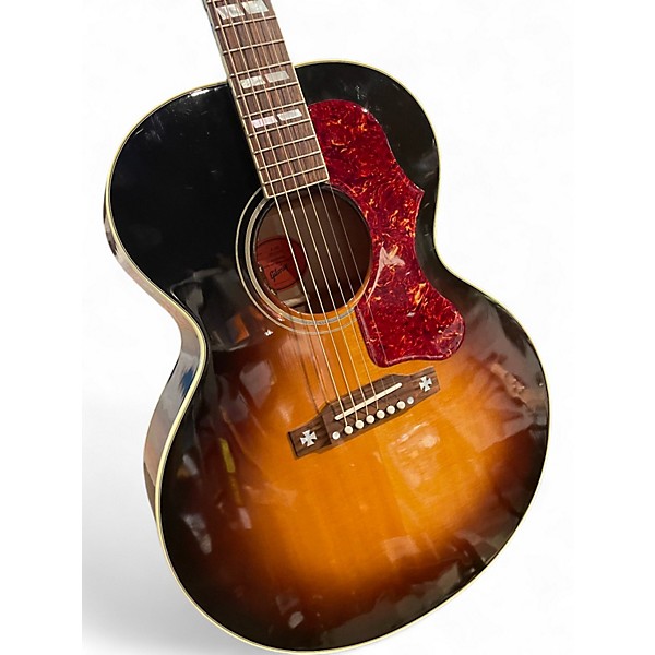 Used Gibson J 185 SUNBURST Acoustic Guitar
