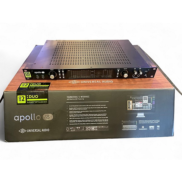 Used Universal Audio Apollo 8 Quad Thunderbolt 2 Audio Interface