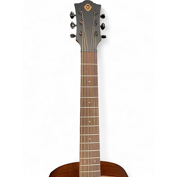 Used Guild Travel Mahogany Mini Dreadnought Mahogany Acoustic Guitar