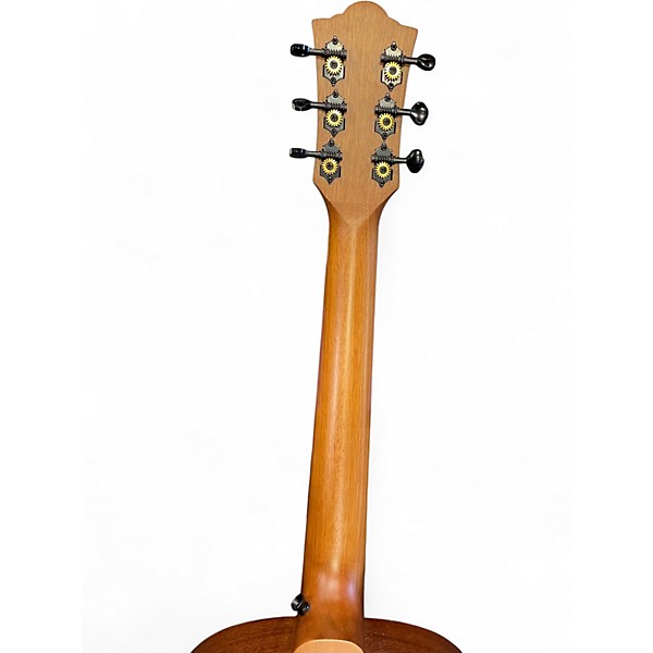 Used Guild Travel Mahogany Mini Dreadnought Mahogany Acoustic Guitar