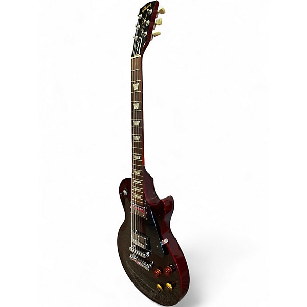 Used Gibson Les Paul Studio Red Solid Body Electric Guitar