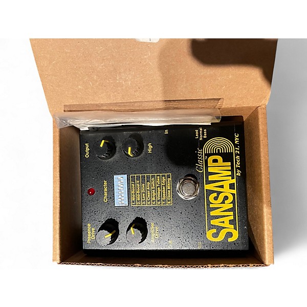 Used Tech 21 Classic Sansamp Effect Pedal