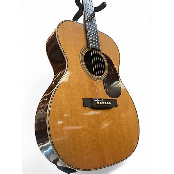 Used 2012 Martin Custom 00014-Fret Natural Acoustic Electric Guitar