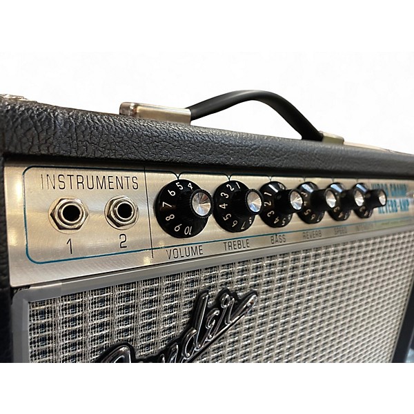 Used Fender 68 Custom Vibro Champ Reverb 5W 1x10 Tube Guitar Combo Amp