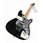 Used Fender Tom Morello Soul Power Stratocaster Black and Silver Solid Body Electric Guitar