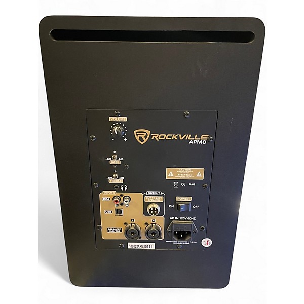 Used Rockville APM8 SINGLE Powered Monitor