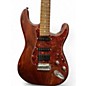 Used Schecter Guitar Research California Custom S Standard HSS Brown Solid Body Electric Guitar