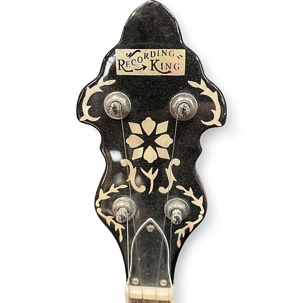 Used Recording King RKR20 Bluegrass Series Songster Brown Banjo