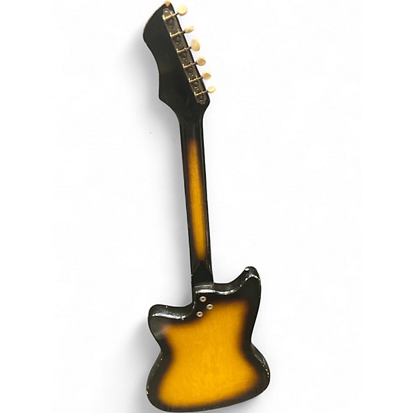 Used Harmony H14 Antique Burst Solid Body Electric Guitar