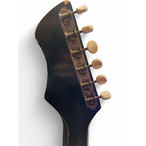 Used Harmony H14 Antique Burst Solid Body Electric Guitar