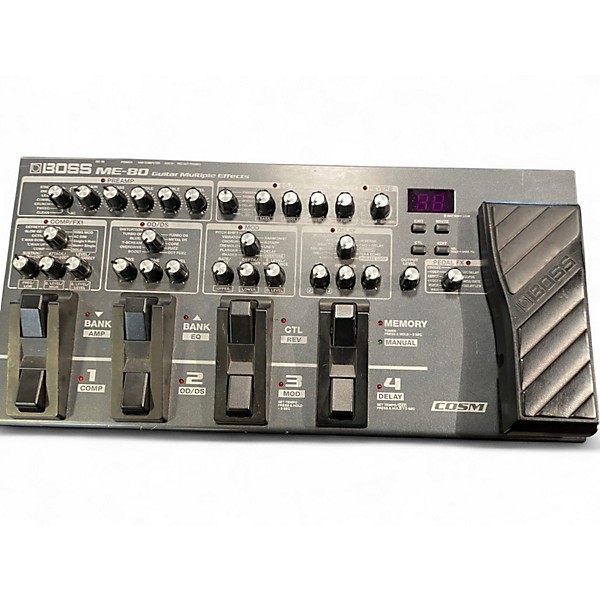 Used BOSS ME80 Guitar Multi Effect Processor