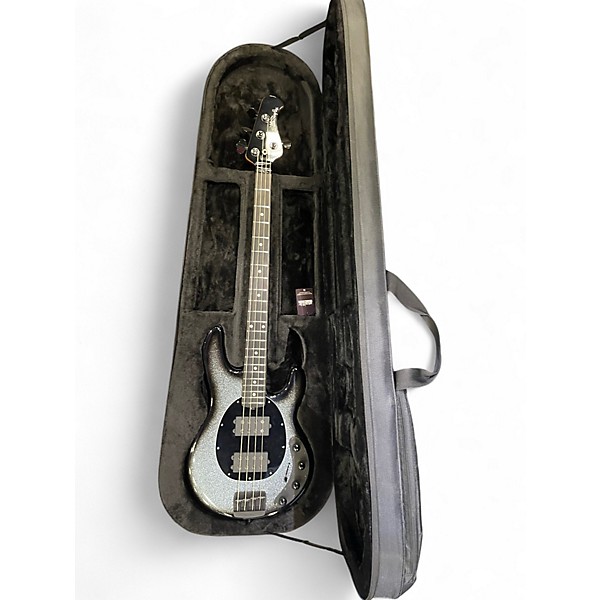 Used Ernie Ball Music Man STINGRAY 4 SPECIAL SMOKED CHROME EBONY Electric Bass Guitar