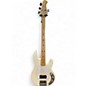 Used 2024 Ernie Ball Music Man STINGRAY BASS RETRO 70S WHITE Electric Bass Guitar thumbnail