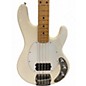Used 2024 Ernie Ball Music Man STINGRAY BASS RETRO 70S WHITE Electric Bass Guitar