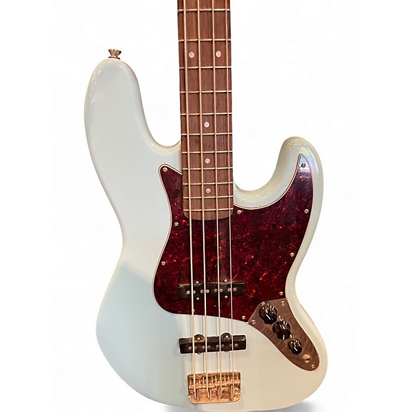 Used Squier Classic Vibe 1960s Jazz Bass Daphne Blue Electric Bass Guitar