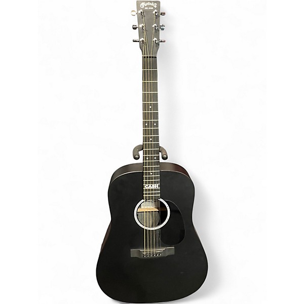 Used Martin DX Johnny Cash black Acoustic Electric Guitar