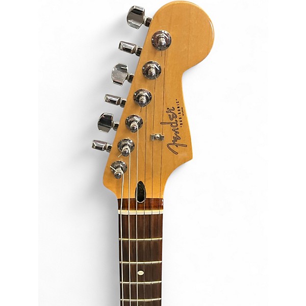 Used Fender Duo Sonic HS Seafoam Pearl Solid Body Electric Guitar