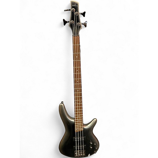 Used Ibanez SR300 Silver Electric Bass Guitar