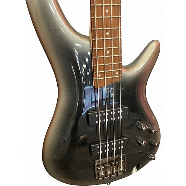 Used Ibanez SR300 Silver Electric Bass Guitar