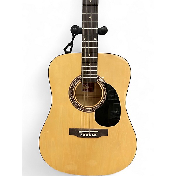 Used Rogue RA-090 Dreadnought Natural Acoustic Guitar