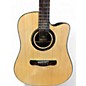 Used Meridaextrema Dreadnought Cutaway Natural Acoustic Guitar