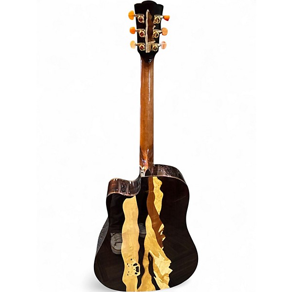 Used Meridaextrema Dreadnought Cutaway Natural Acoustic Guitar