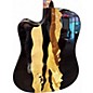 Used Meridaextrema Dreadnought Cutaway Natural Acoustic Guitar