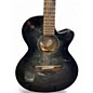 Used Mitchell MX430QAB Black Burst Acoustic Electric Guitar